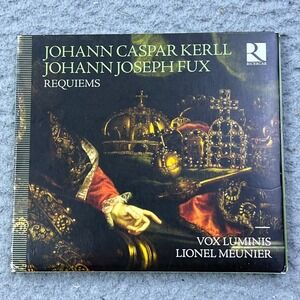 Johann Caspar Kerll Johann‎ Joseph Fux Requiems Vox Luminis Lionel Meunier CD